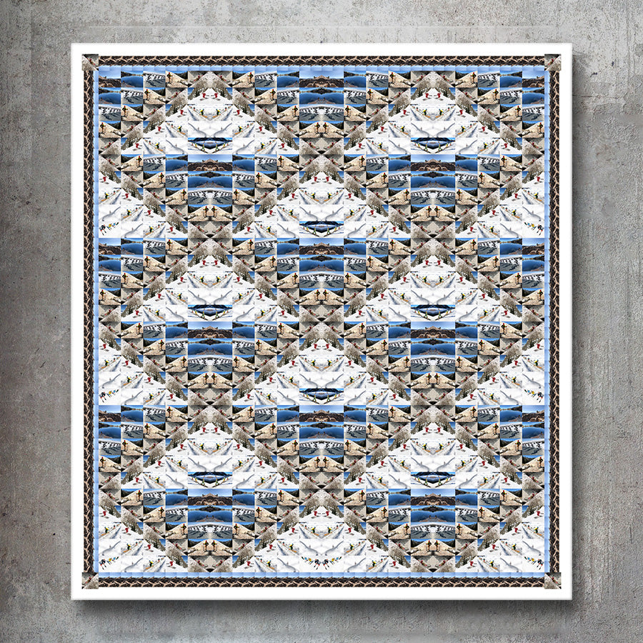 Four seasons digital quilt by Hooey Mountain
