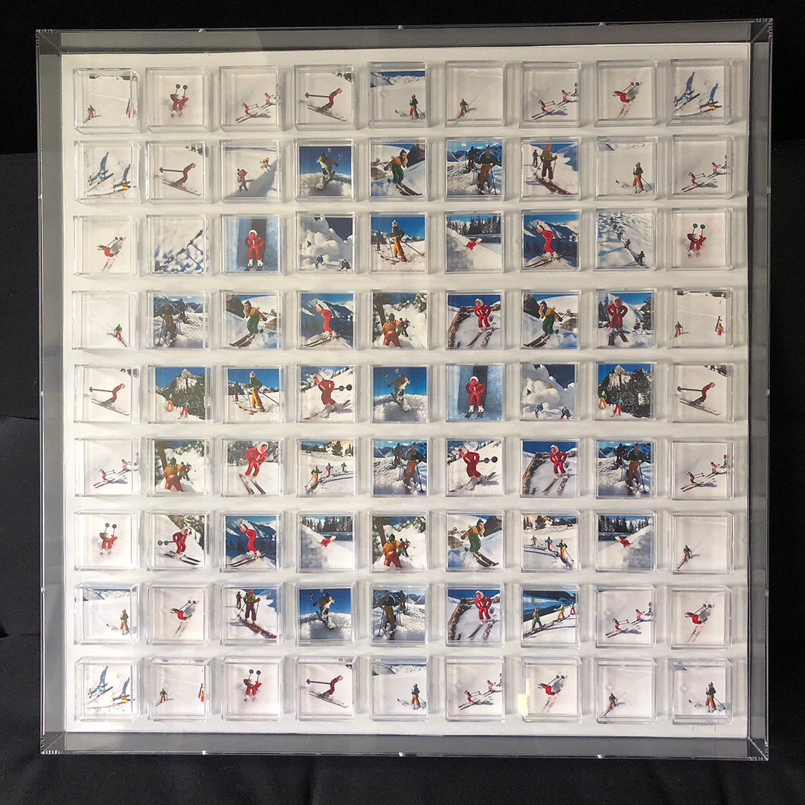 Skier's Bubble - Square
