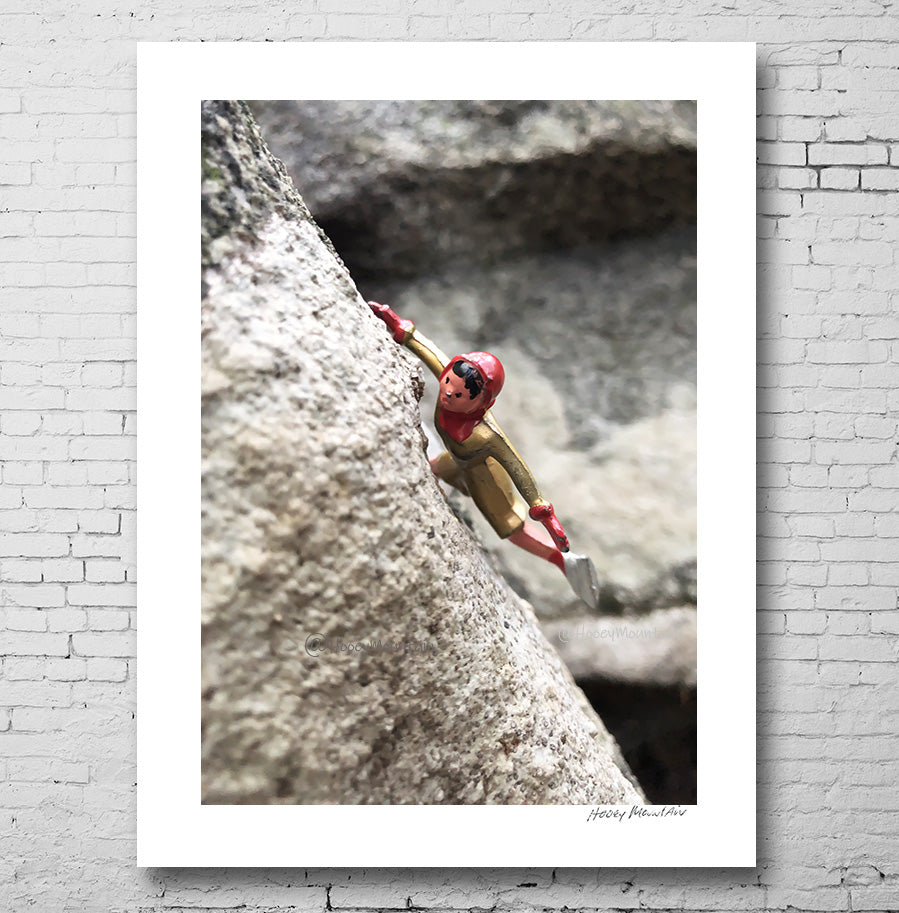 vinatge toy rock climber photo by Hooey Mountain
