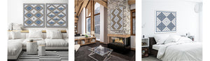 Cabin Fever Series - Ski art for mountain homes by Hooey Mountain
