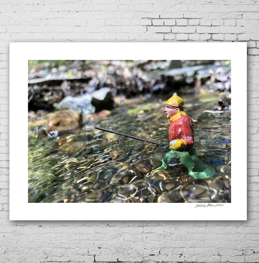 Vintage Toy Fisherman photo by Hooey Mountain