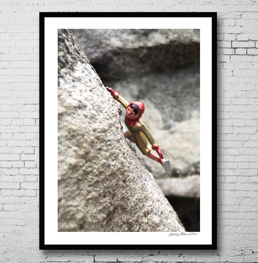 vinatge toy rock climber photo by Hooey Mountain